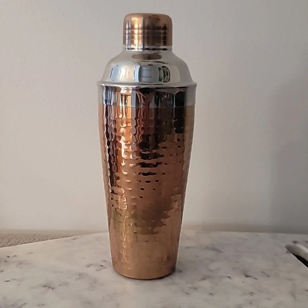 PIER 1 IMPORTS Hammered Cocktail Shaker